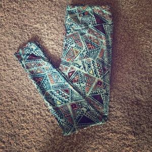 TC geometric/tribal print leggings